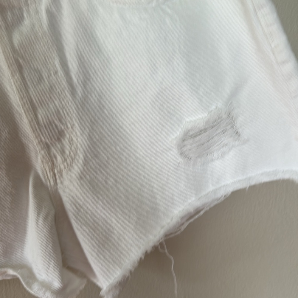 Edwin Women's White Jean Cai 4” Shorts 31 - Picture 3 of 10